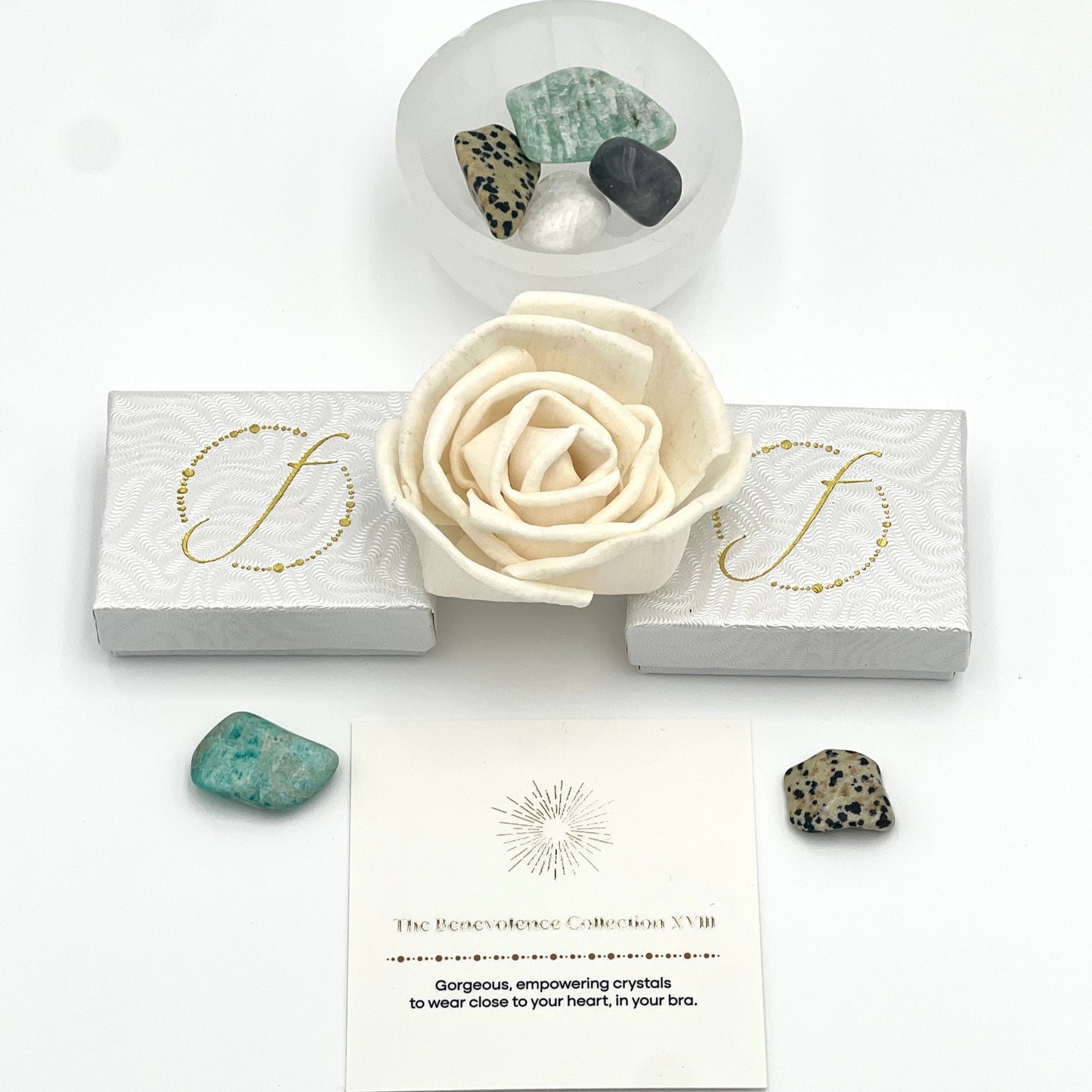 The Benevolence Collection XVIII for uplifting energy + a calm heart + balance amid chaos + lucky breaks