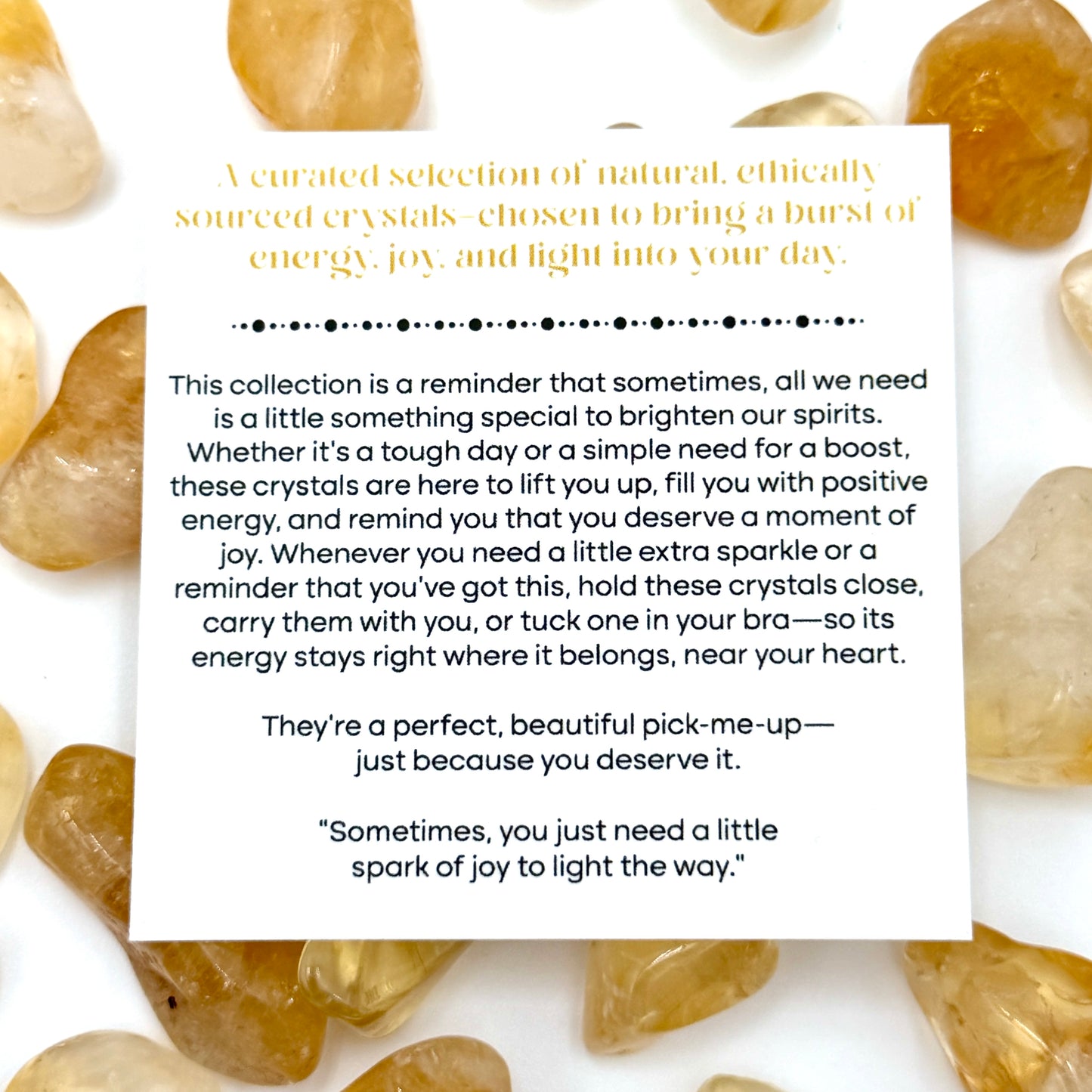 The Sunshine Collection | A perfect 'pick me up' gift