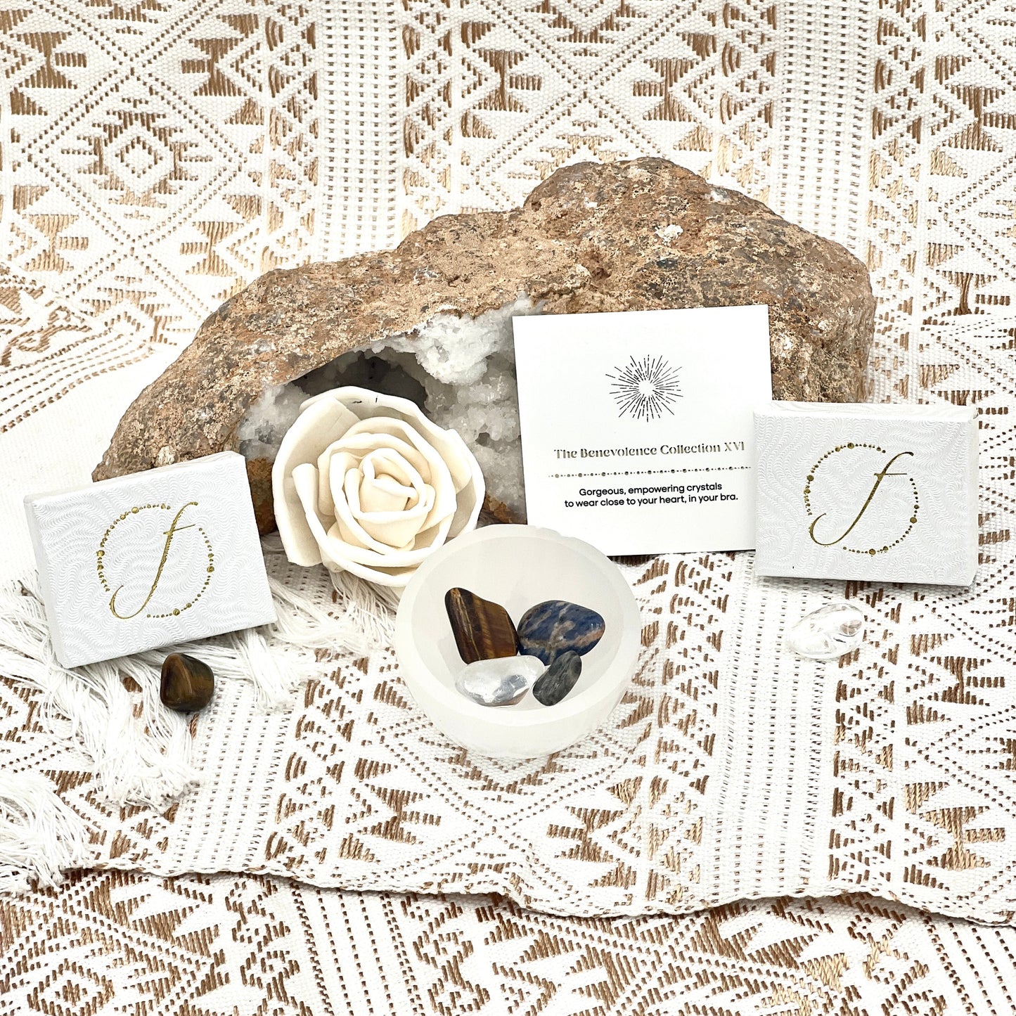 The Benevolence Collection XVI for clarity + balance + intuition + strength
