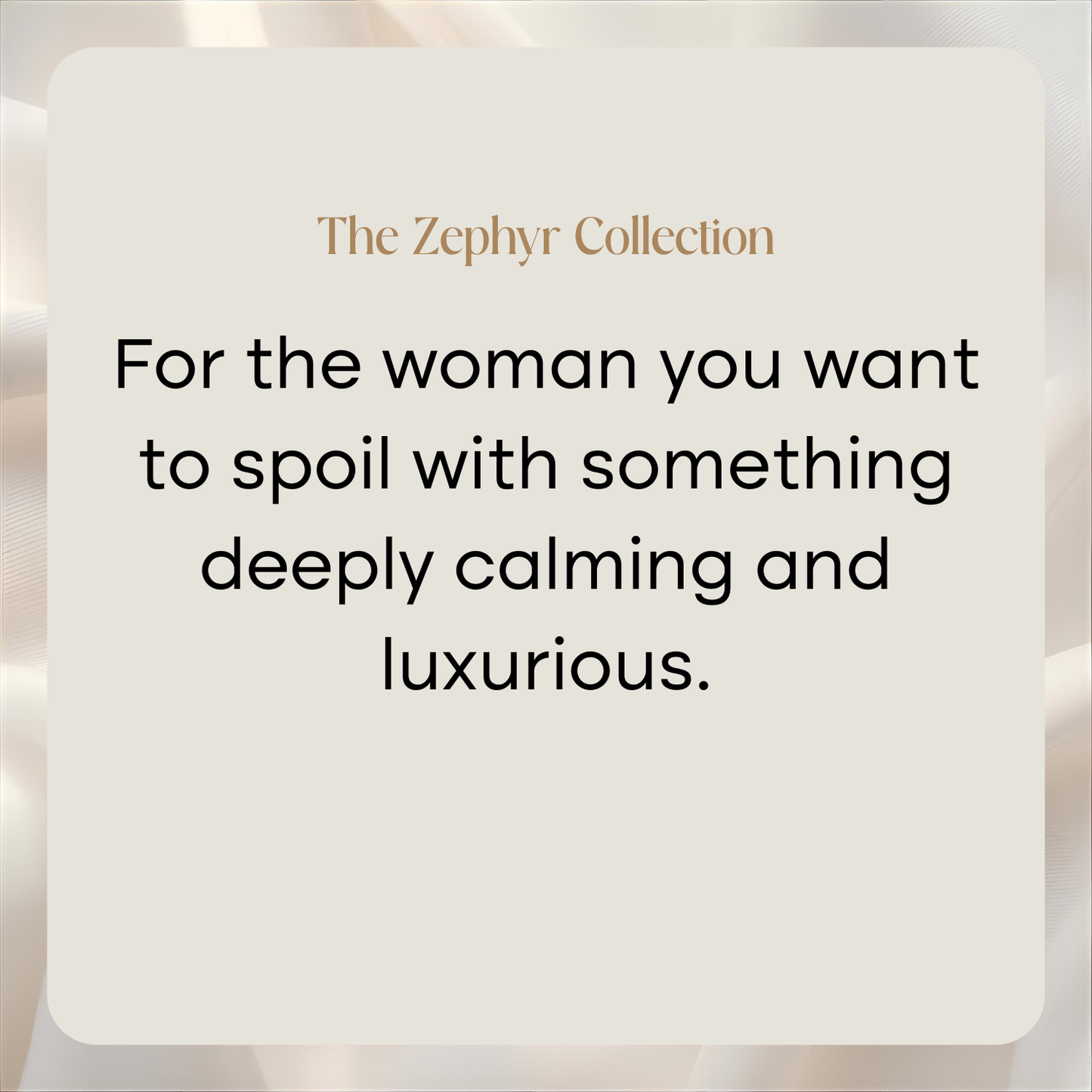 The Zephyr Collection | A crystal spa for the heart